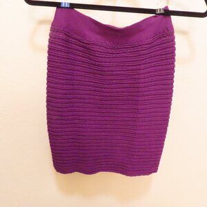 Tanco Mini Purple Bandage Skirt